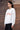 Ecru Crew Neck Sweatshirt with Textured GENES Appliqué